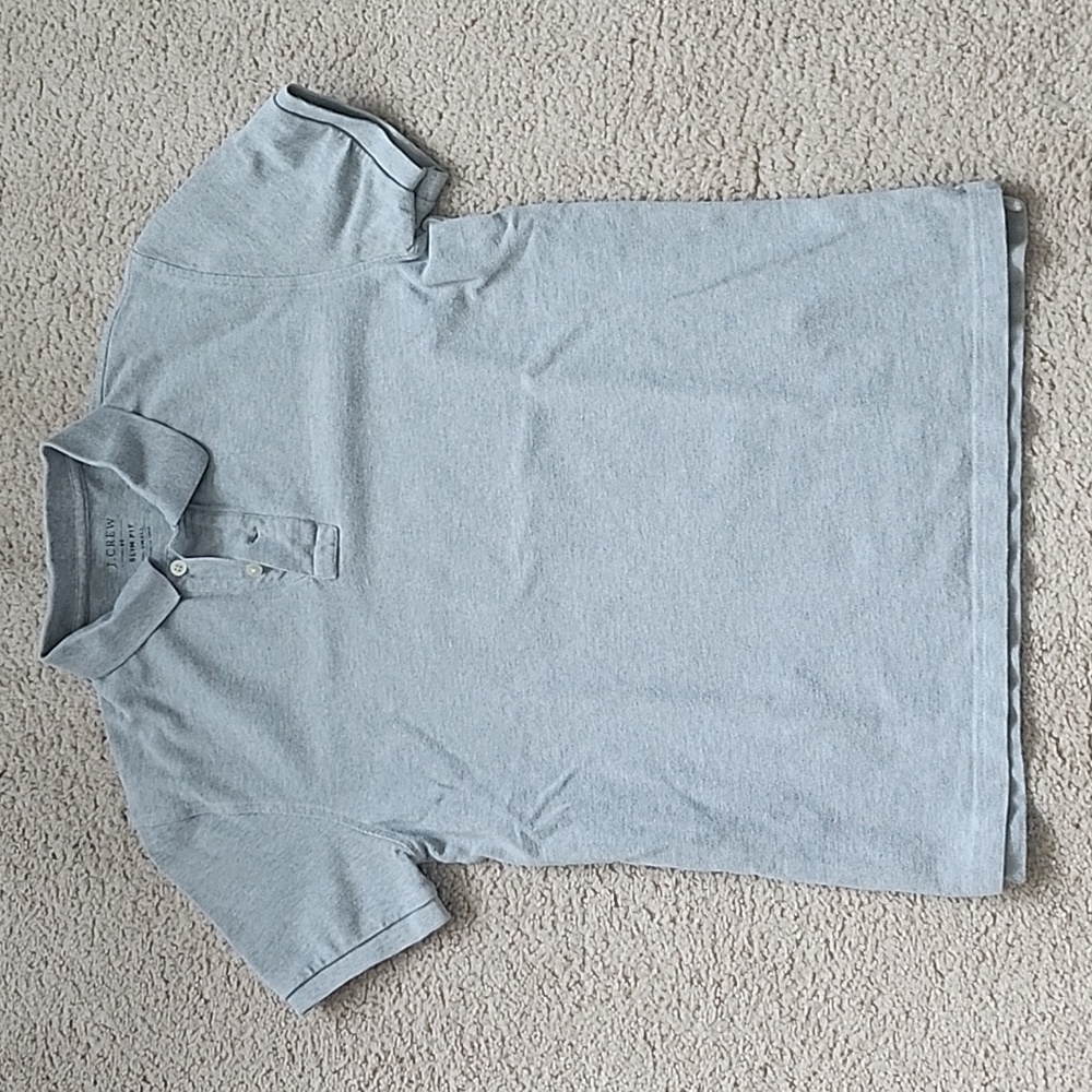 J. Crew Gray Polo Shirt